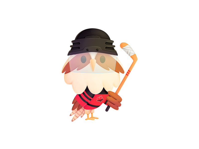 Simon - Canada mascot procreate media hockey seahawk media canada seah.png
