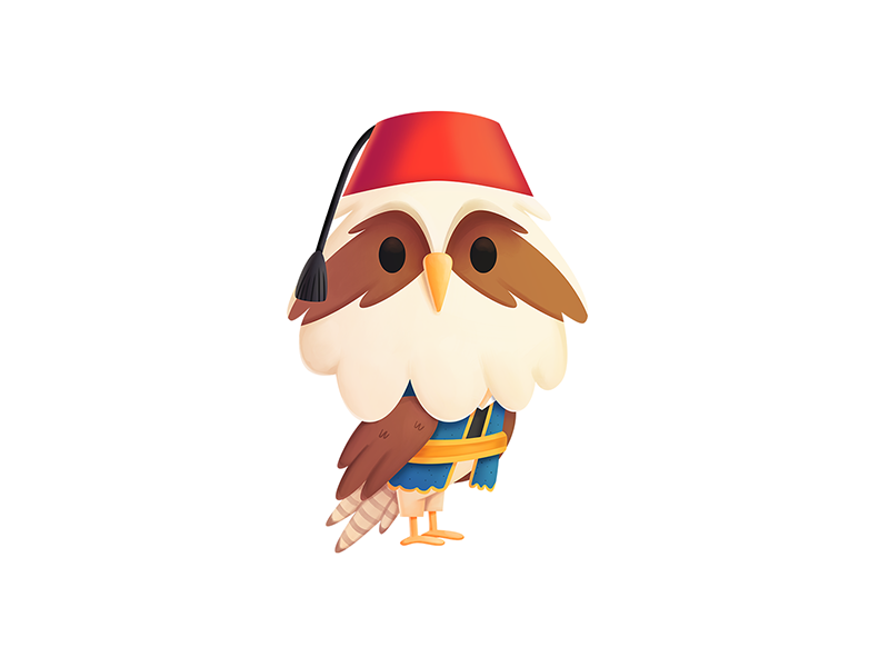 Simon - Turkey bird branding culture character procreate tradition mas.png