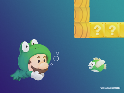Super Mario nintendo supermario cute cartoon characters fanart childre.png