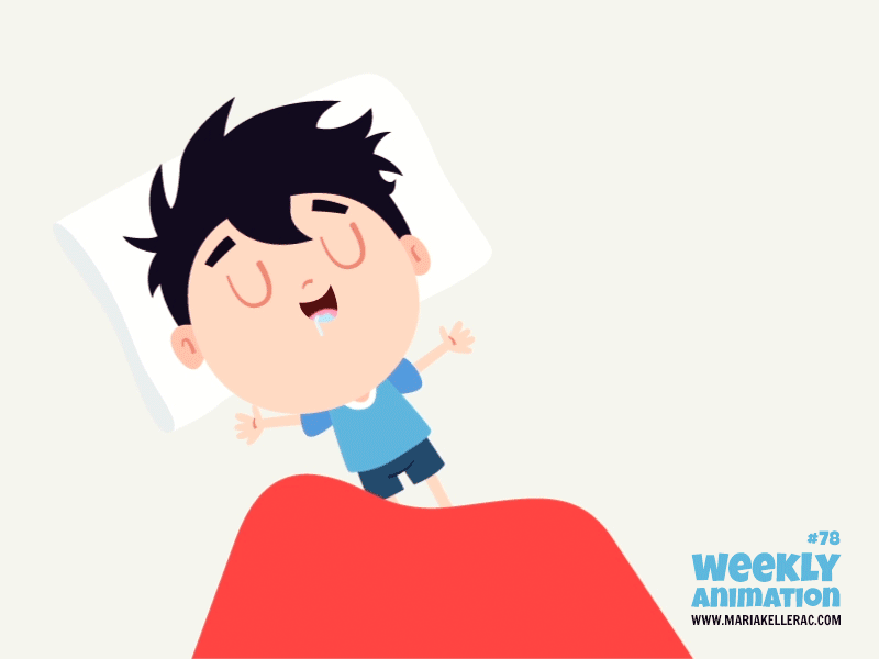 Sweet dreams bed illustration mexico z animacion animation children ki.gif