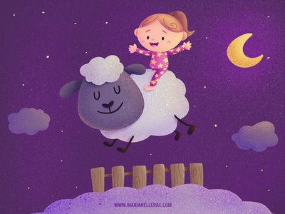 Sweet Dreams kidlitart sheep dream ilustracion characters cute childre.png