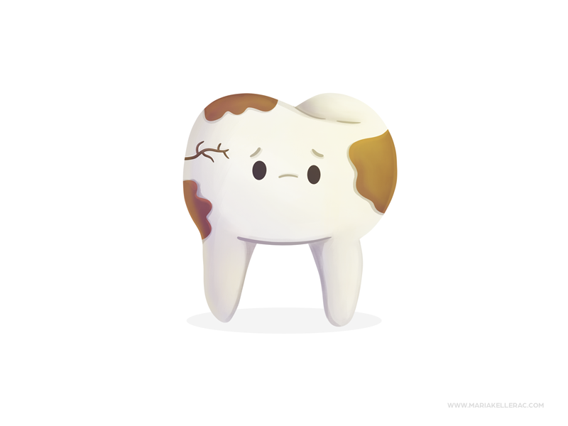 Tooth dental care children hygiene dental diente tooth cartoon cute pr.png