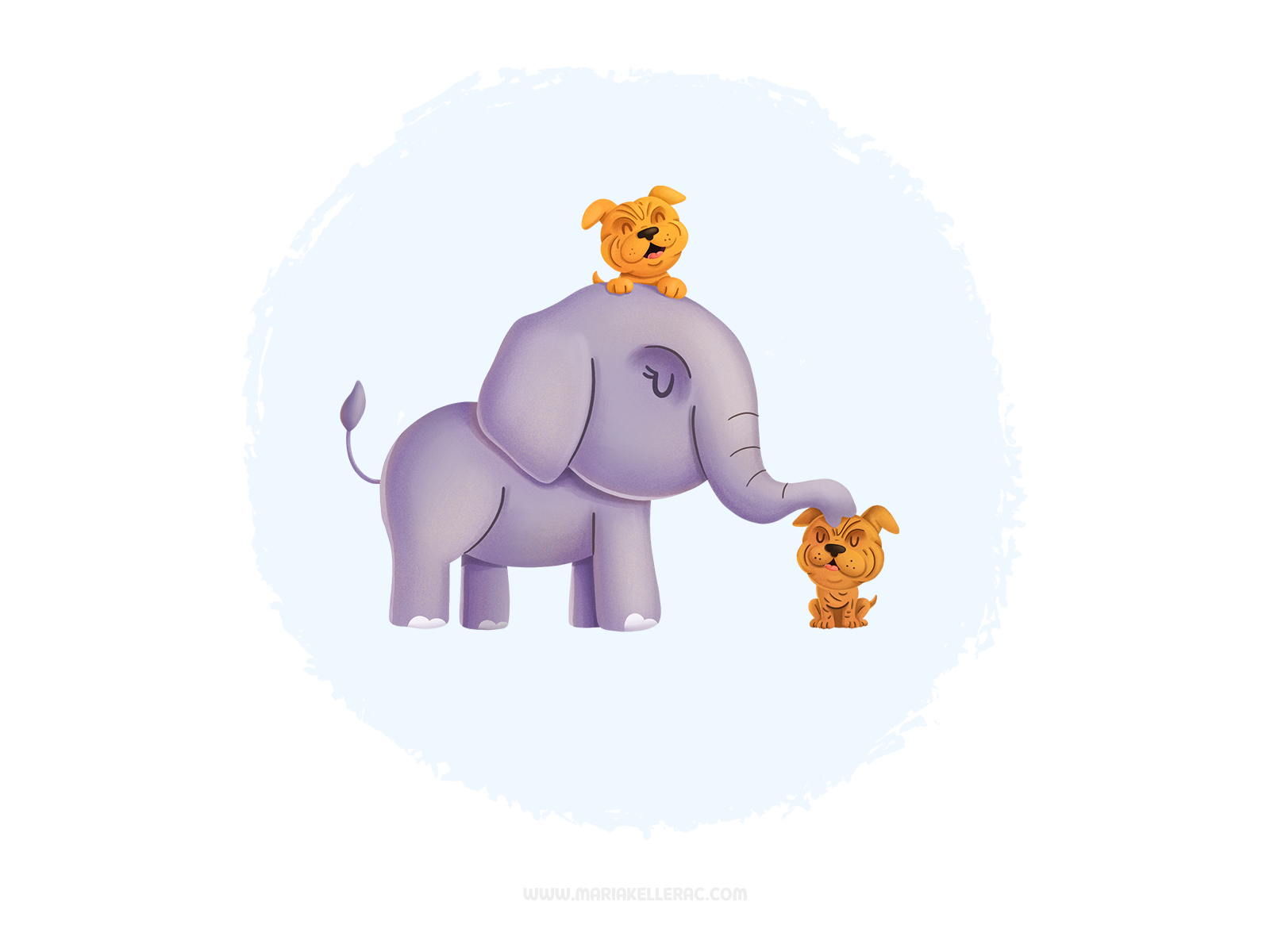 Unlikely Friends amistad cute characters kidlitart procreate kids illu.png