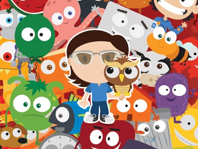 Vector Toons vector digital art cartoons characters illustration cute.jpg