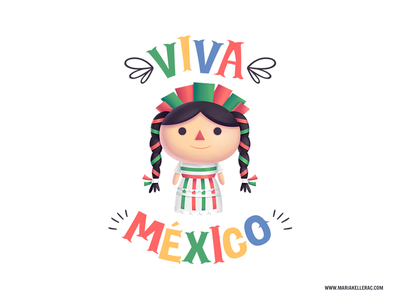 Viva Mexico ilustracion trapo rag illustration independence culture mu.png