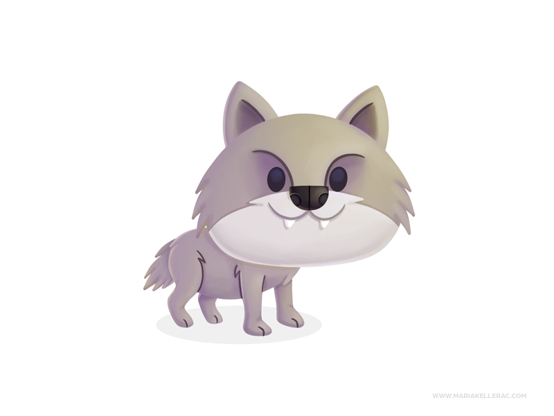 Wolf baby おおかみ lobo wolf procreate kidlitart character cute cartoon k.png