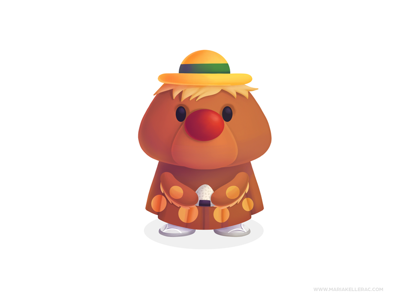 ゴン太くん japanese culture mascot できるかな childhood fanart ilustracion procr.png