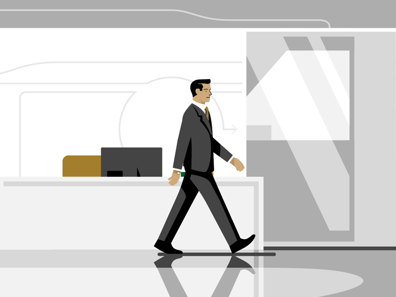 Businessman walk cycle walk cycle business mograph vector branding sha.gif