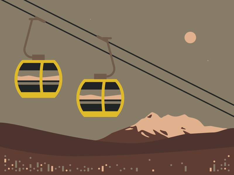 La Paz, Bolivia teleferico travel latin bolivia cable car.gif
