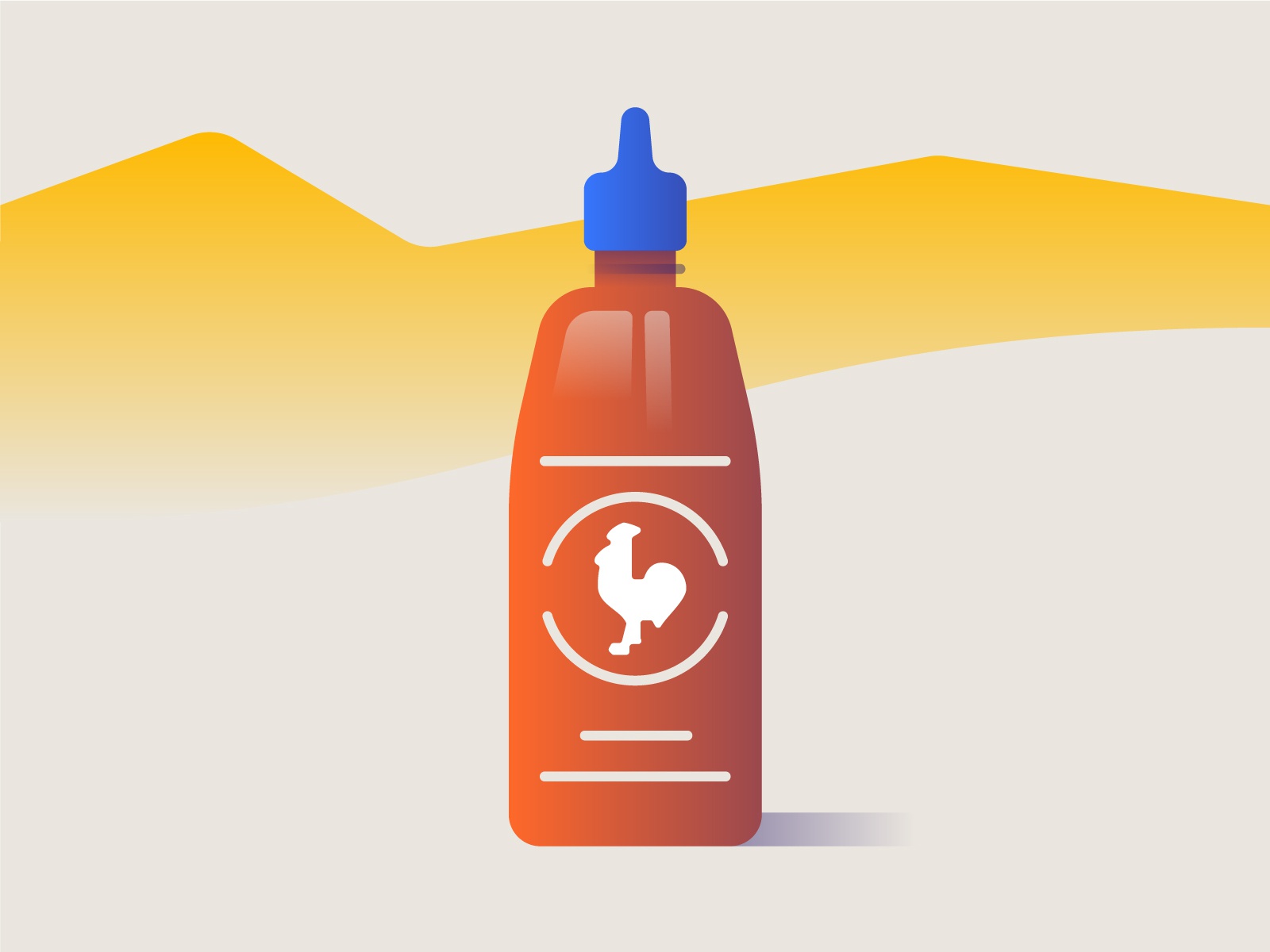 Sriracha design sriracha sauce vector illustration.jpg