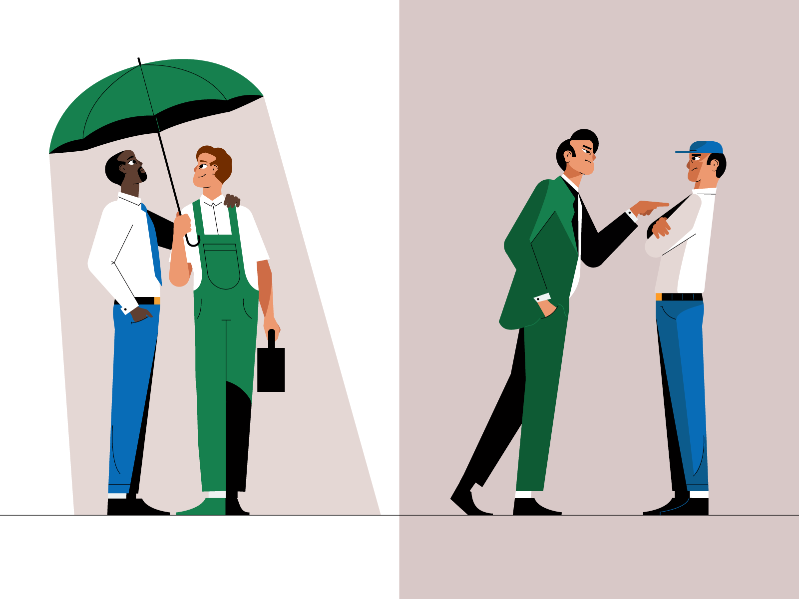 Characters businessman stroke design line character illustration flat.png