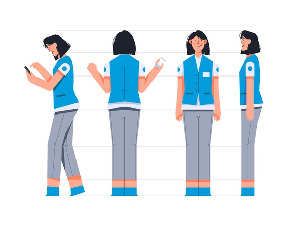 Girl character tutorials tutorial creatively 360 worker brand design c.jpg