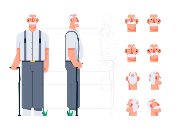 Grandfather character identity tutorials tutorial old suspender style.jpg