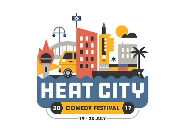 Heat City vector flat simple building event festival badge lockup durb.png