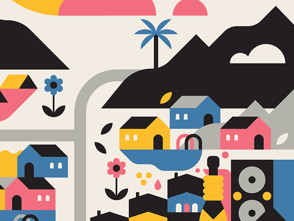 In the Valley vector graphic wilderness nature home mountain texture i.png