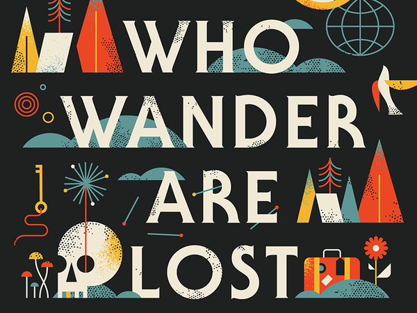 Not All Who Wander flat typography nature skull travel texture quote i.png