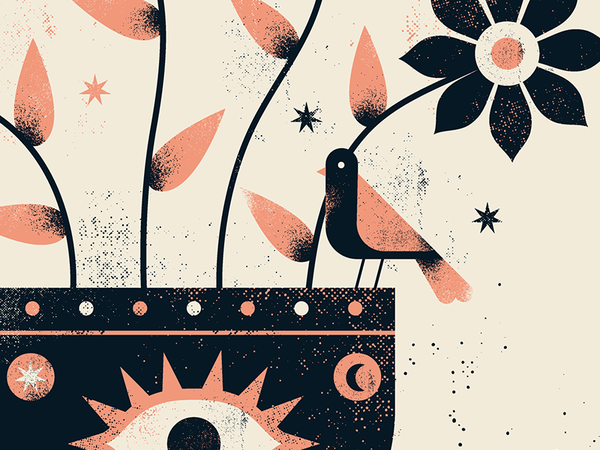 Ocular Vase Day screenprint flowers nature vase vector illustration te.png