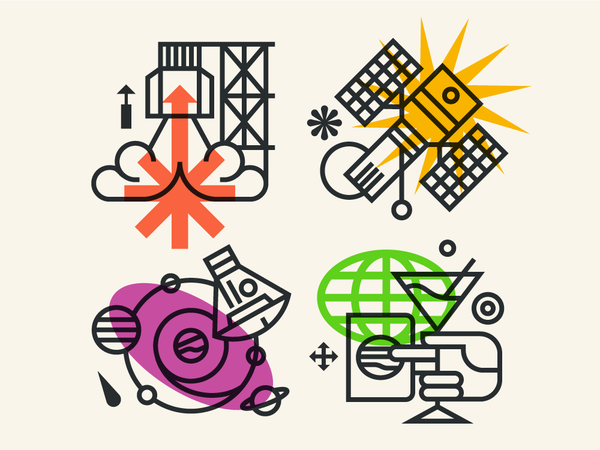 WST The Space Issue planet rocket space design editorial design space.png