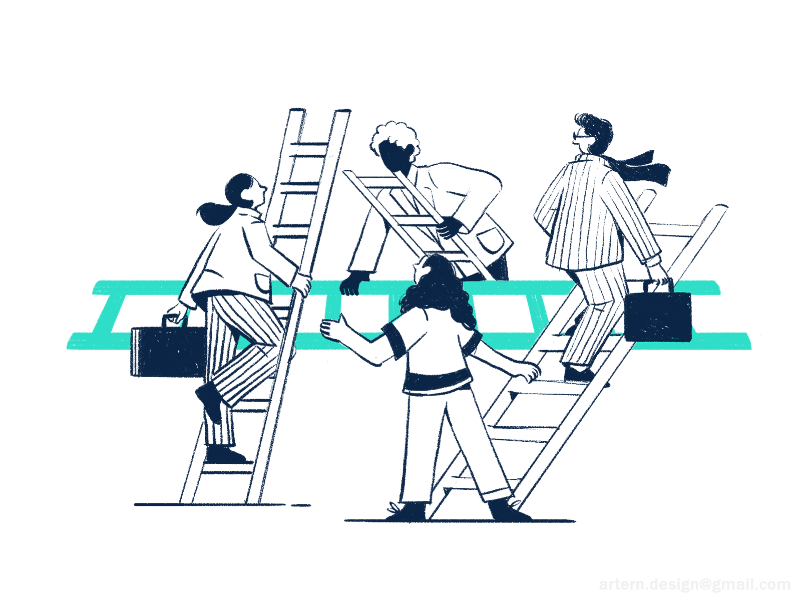 Chapelle Avocat Branding graphic design character exploration webdesig.png