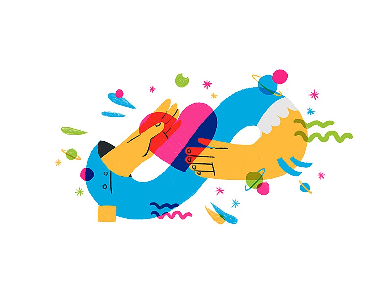 Keep in Touch startup app love vibrant hand hearth cute multiply flat.jpg