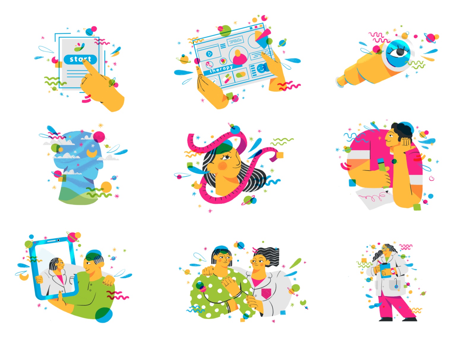 Spot Illustrations Sheet cute spot webdesign uxui branding flat peeps.jpg