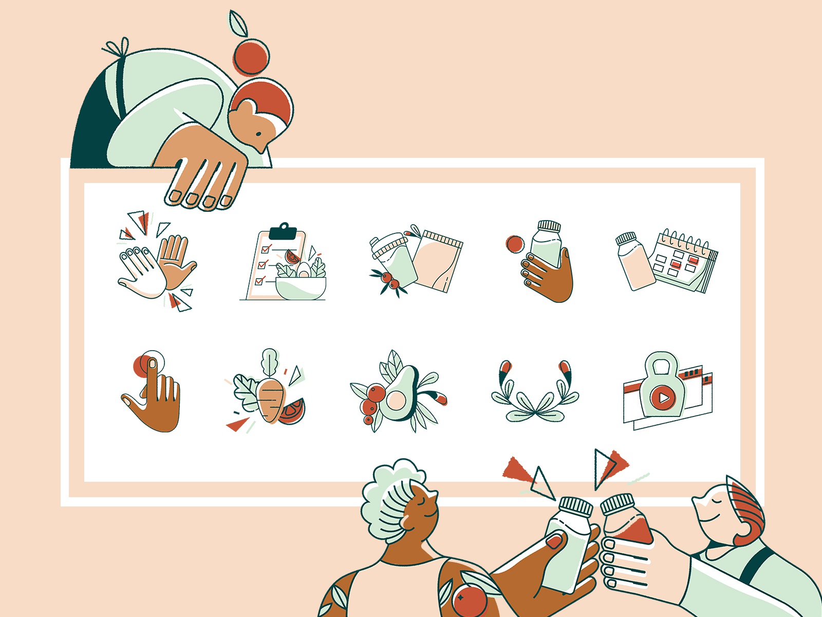 SuperFood-a-licious graphic design cute fun branding peeps exploration.jpg