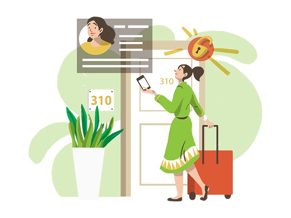 Welcome to your Room! travel graphic vector design character concept s.jpg