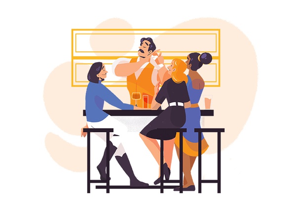 Wednesday Night Out peeps exploration design character illustration gi.jpg
