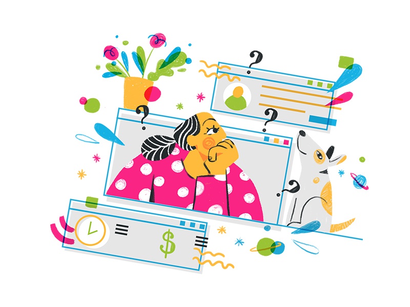 Why it Works friday spot designer illustrator illustration 404 love cu.jpg