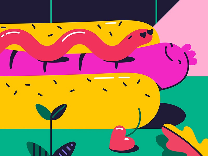 I love you to the bun and back fest module modular geometric design ar.jpg
