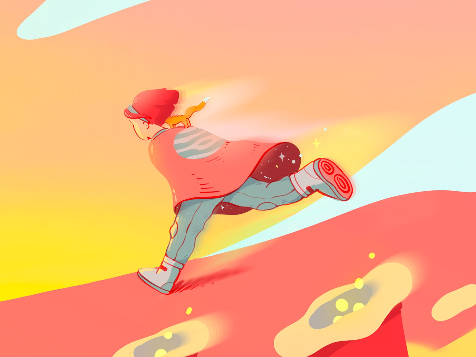 She ran illustration art concept animation fox close up procreate char.jpg