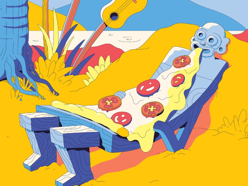 Taino Foodie 5 The pizza guy character design character foodie taino 2.jpg