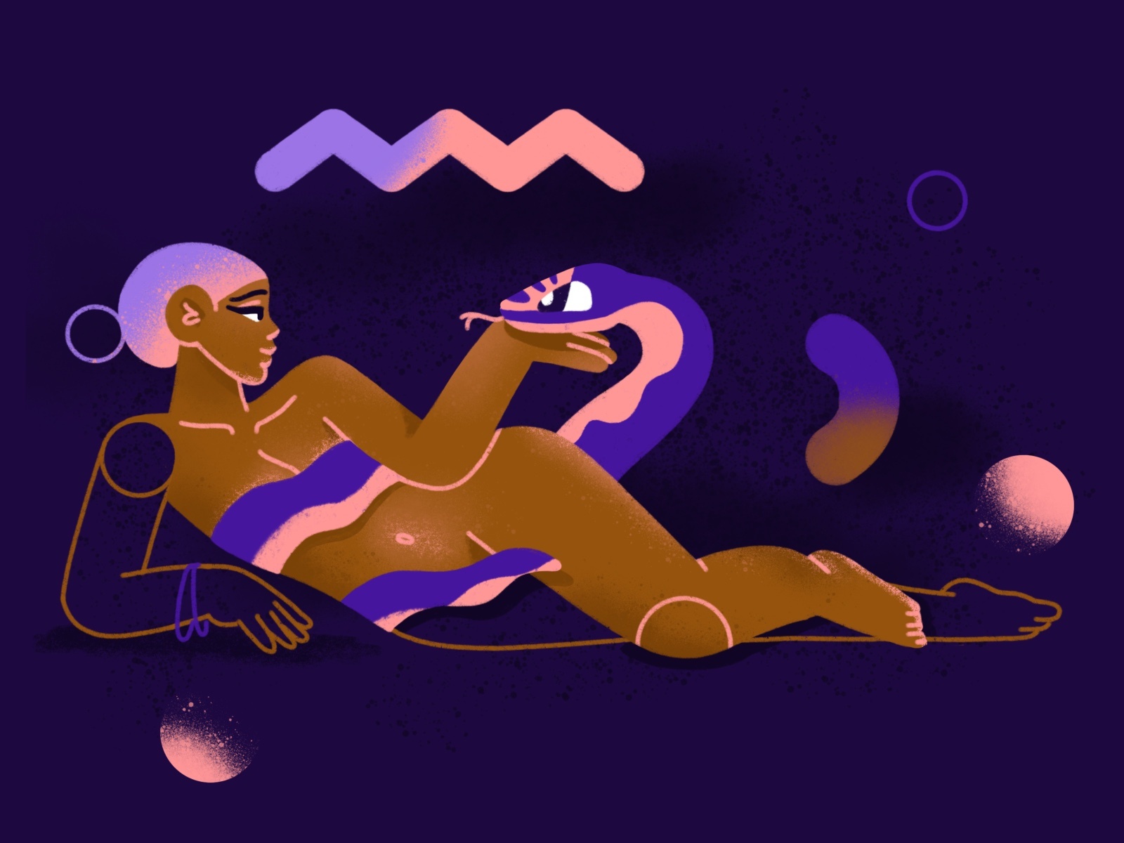 Divine connection  raster purple divine love illustration animal textu.jpg