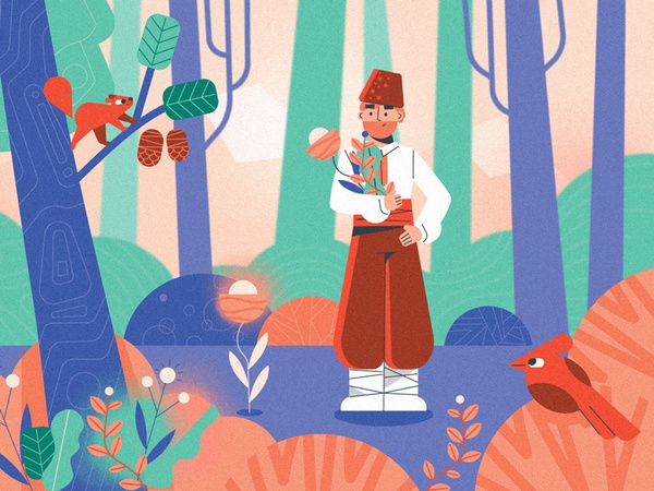 Herbalist  landscape environment character purple healing magic forest.jpg