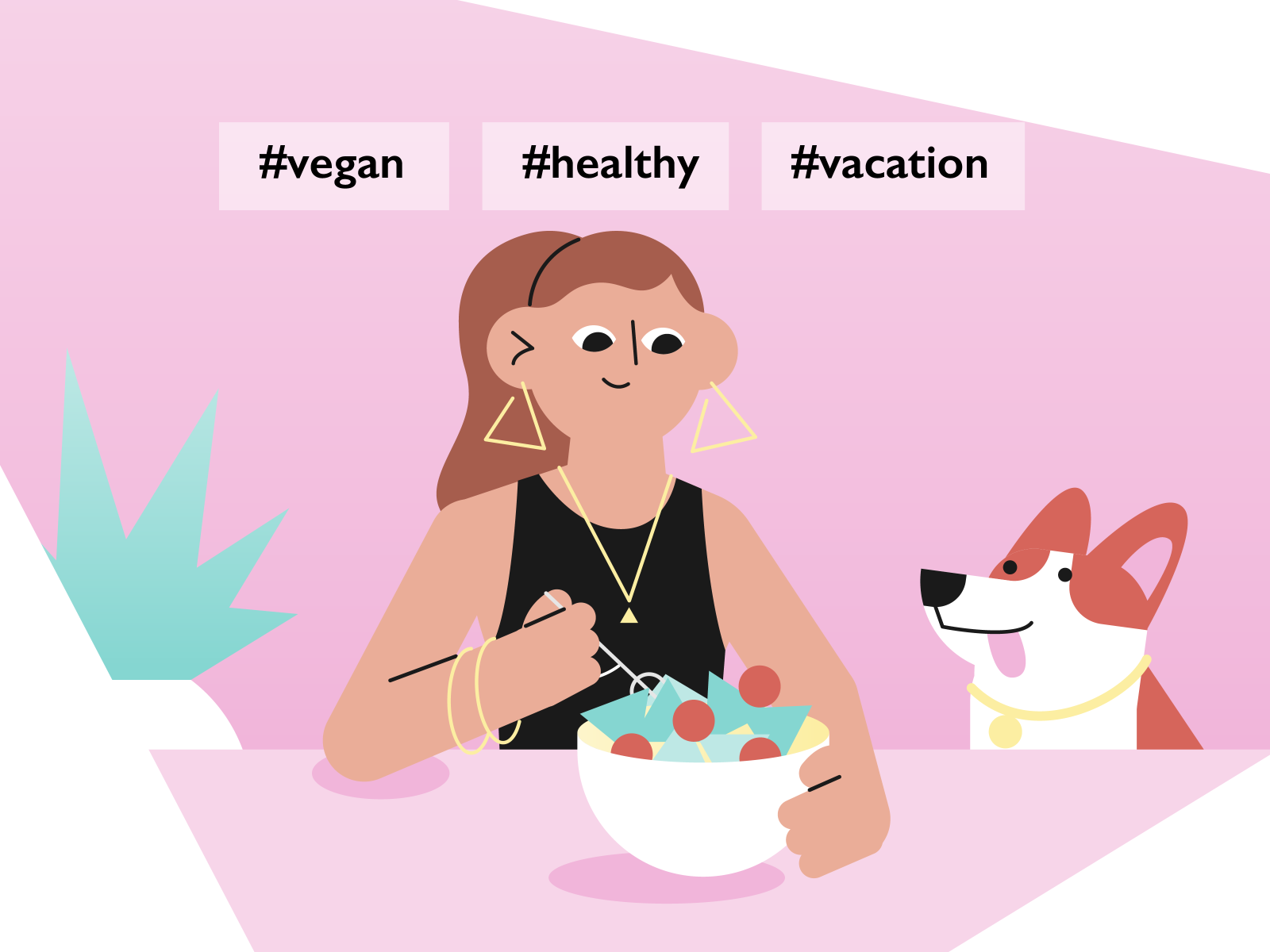 Local Measure styleframes hotel corgi vector character design illustra.png