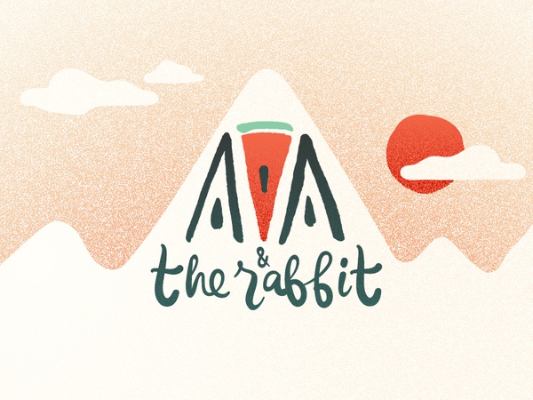 Tales of watermelons ▼ sunset mountain sun typography illustration fai.jpg