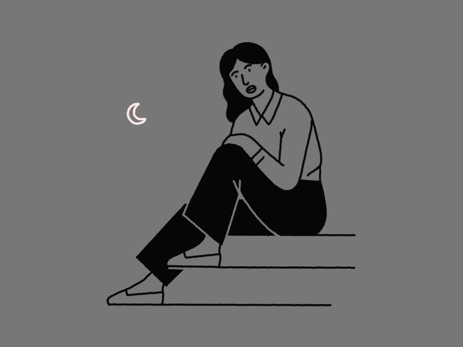Mood squiggly line illustration line illustration black and white illu.png
