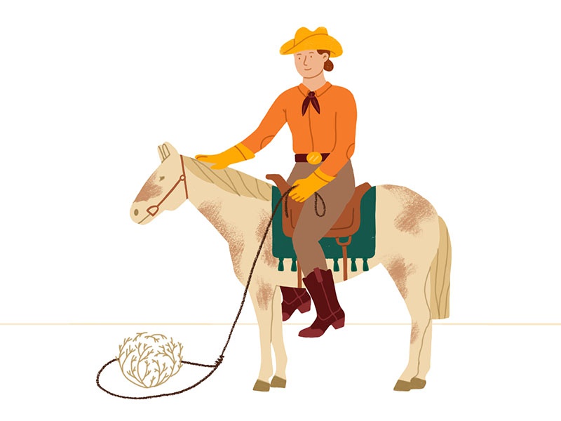 Nothing found illustration design women rider horse lost lostconnectio.jpg