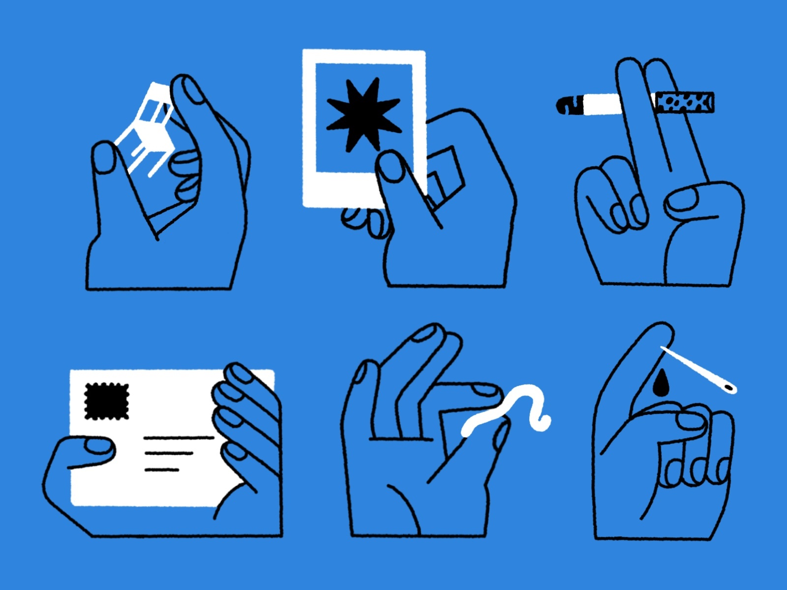 spot illustration black and white illustration squiggly line ui illus.jpg
