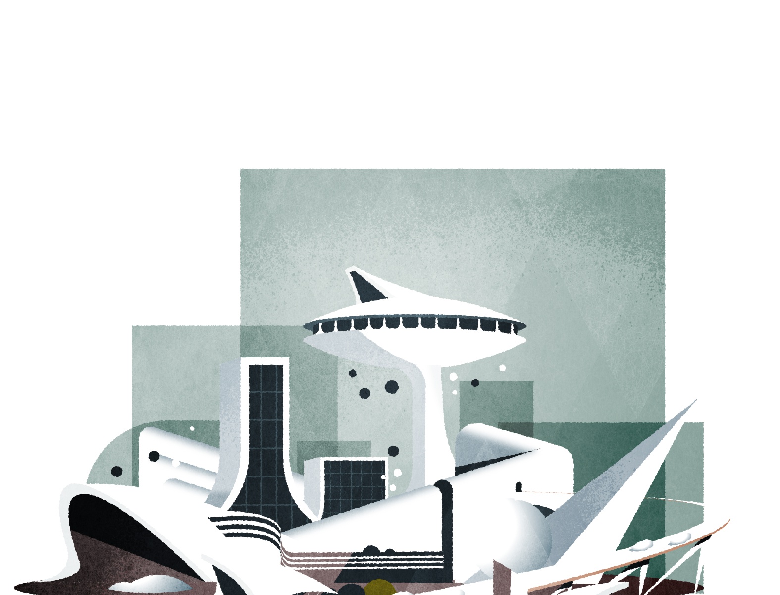 1939s Worlds Fair shapes retro futurism skyline illustrator architectu.jpg