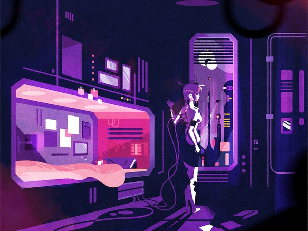 Cyberpunk dwelling vehic skyline city texture brushes shapes vector fi.jpg