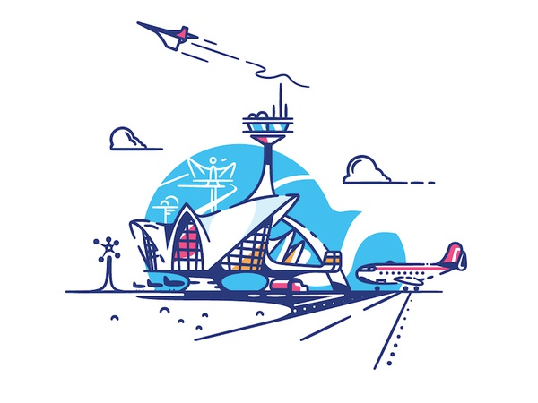 Little Googie Airport vector icon outline stroke retrofuturism retro f.jpg