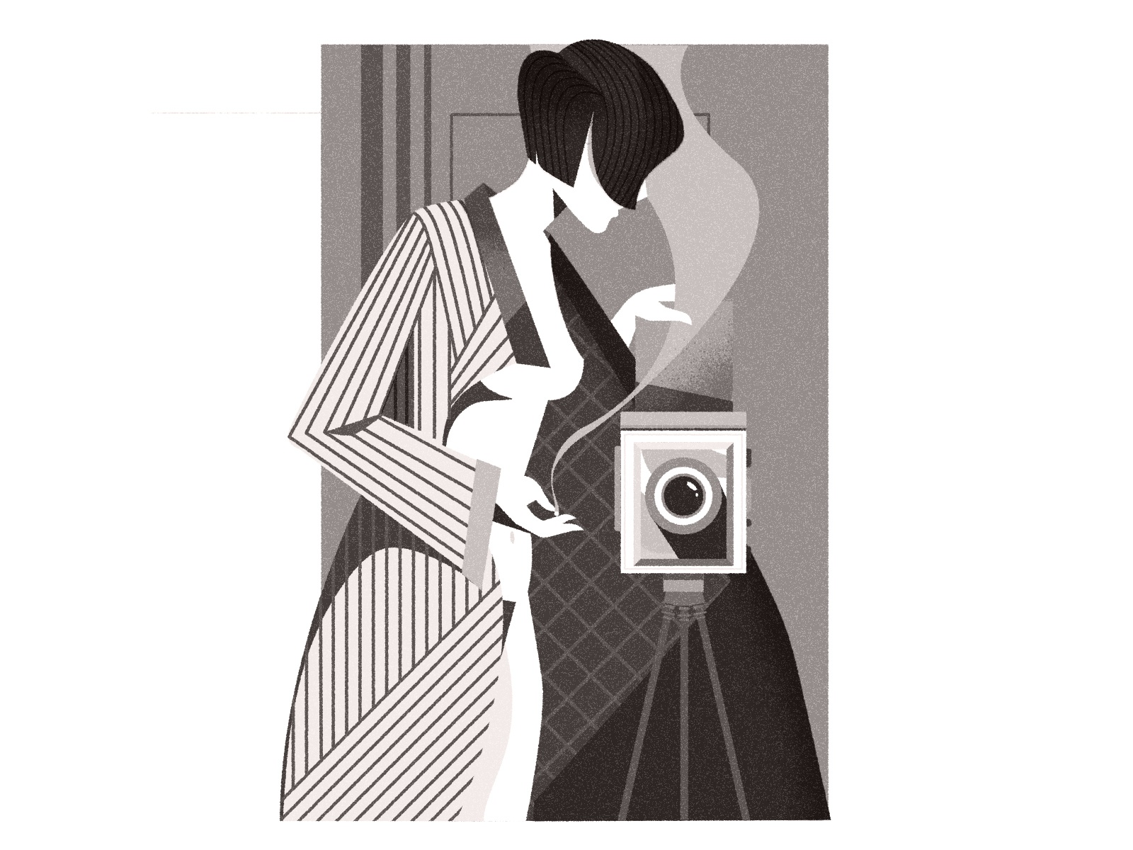 MarianneBreslauer art deco photography woman character illustrator min.jpg