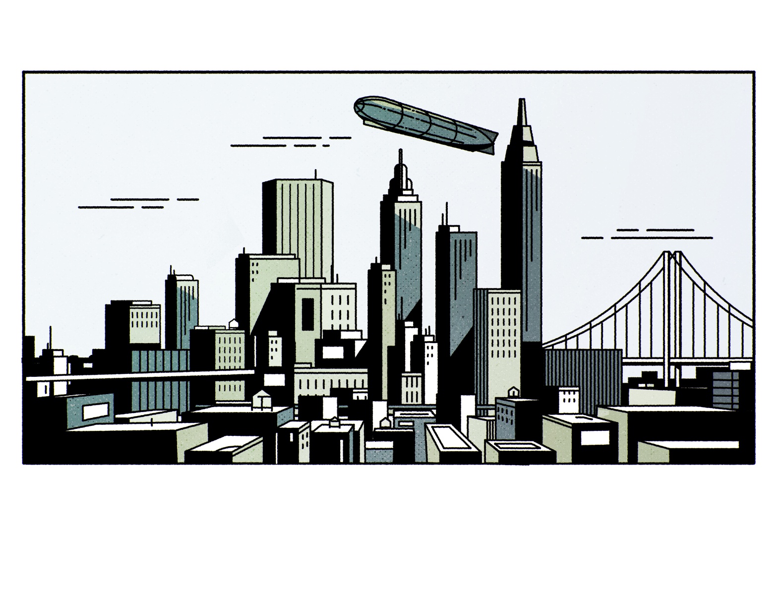 NYC skyline cityscape design city architecture illustrator minimalist.jpg