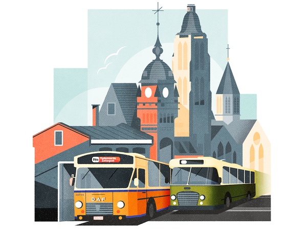 Public Transport bus transport poster art deco architecture minimalist.jpg