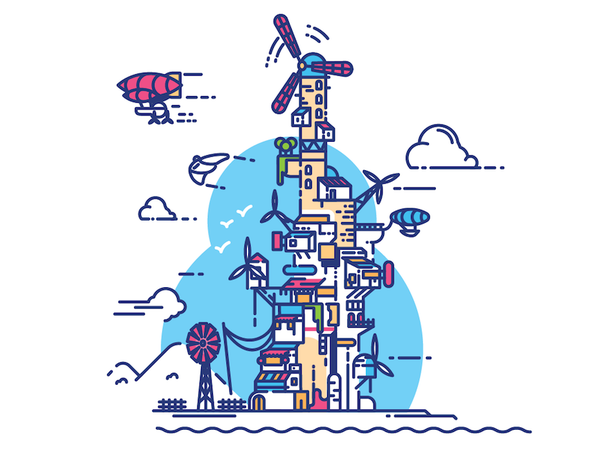 Vertical Windpunk icon outline minimalist strokes train boat windpunk.png