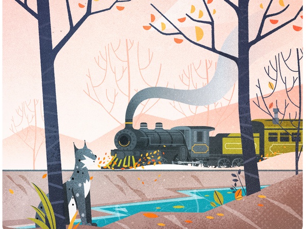Yukon Train lynx animal landscape design landscape transport nature il.jpg