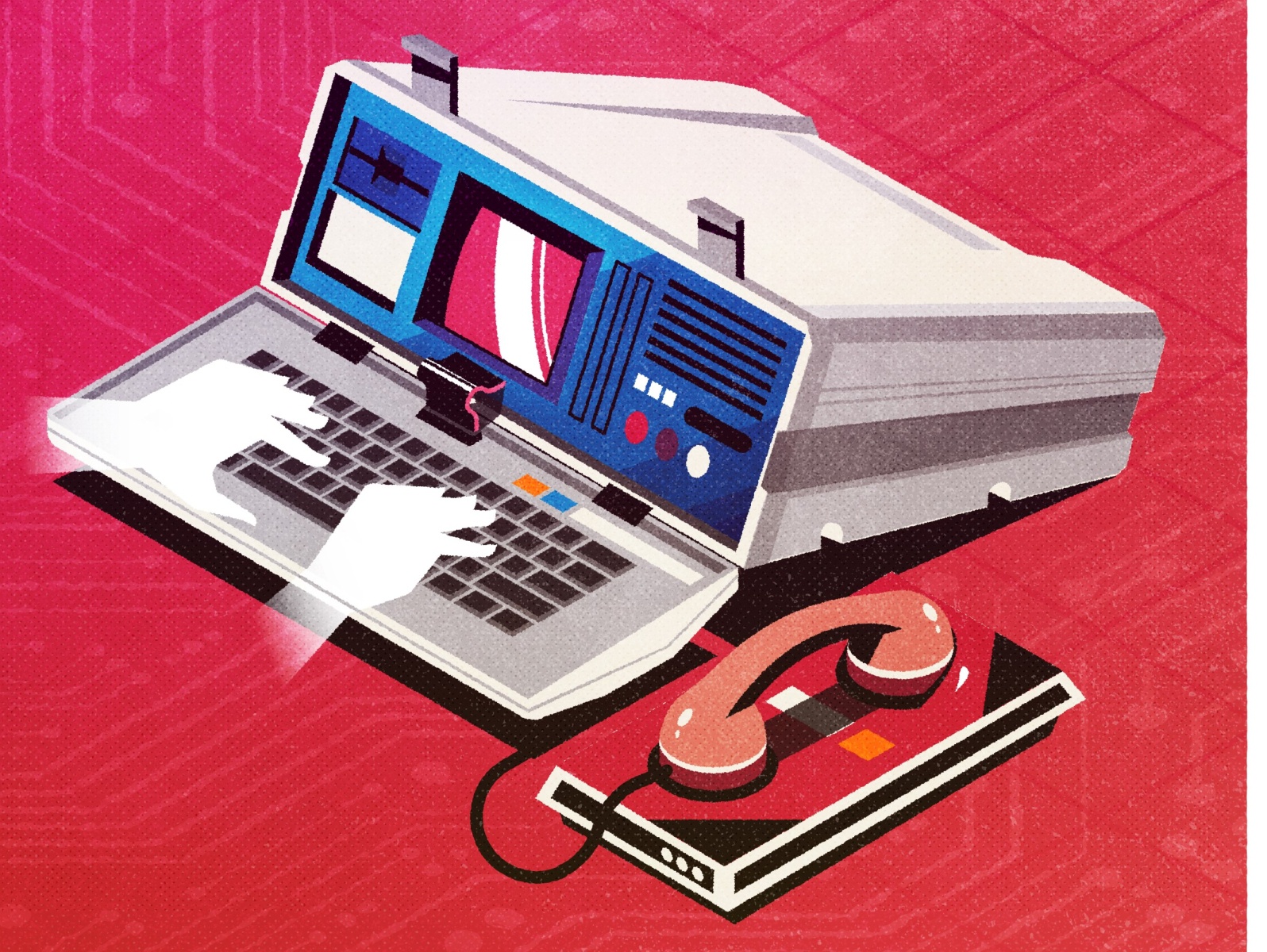 Retro Computers laptop pc computer retro futurism design minimalist te.jpg