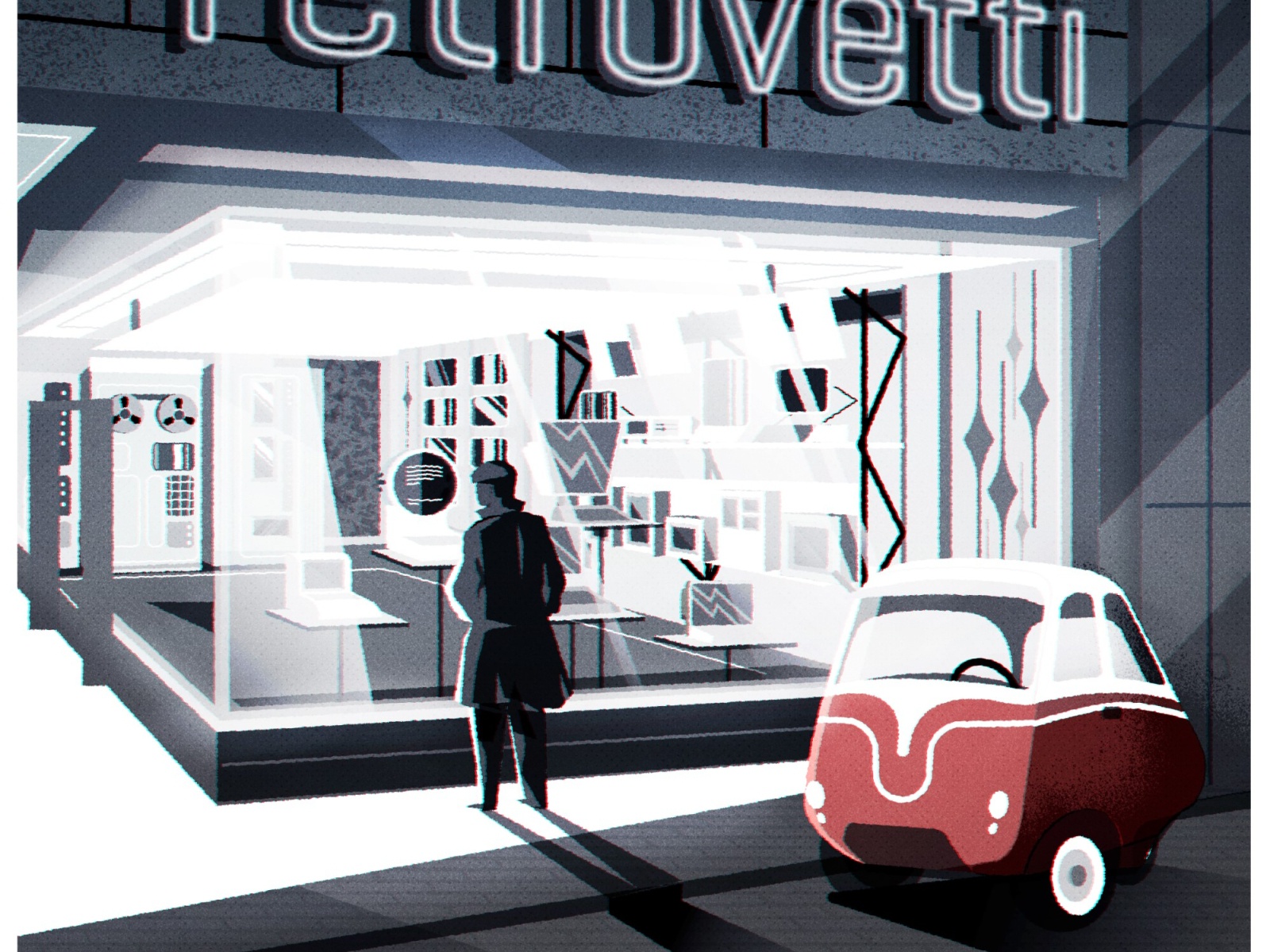 Retrovetti retro cityscape texture minimalist illustrator city design.jpg