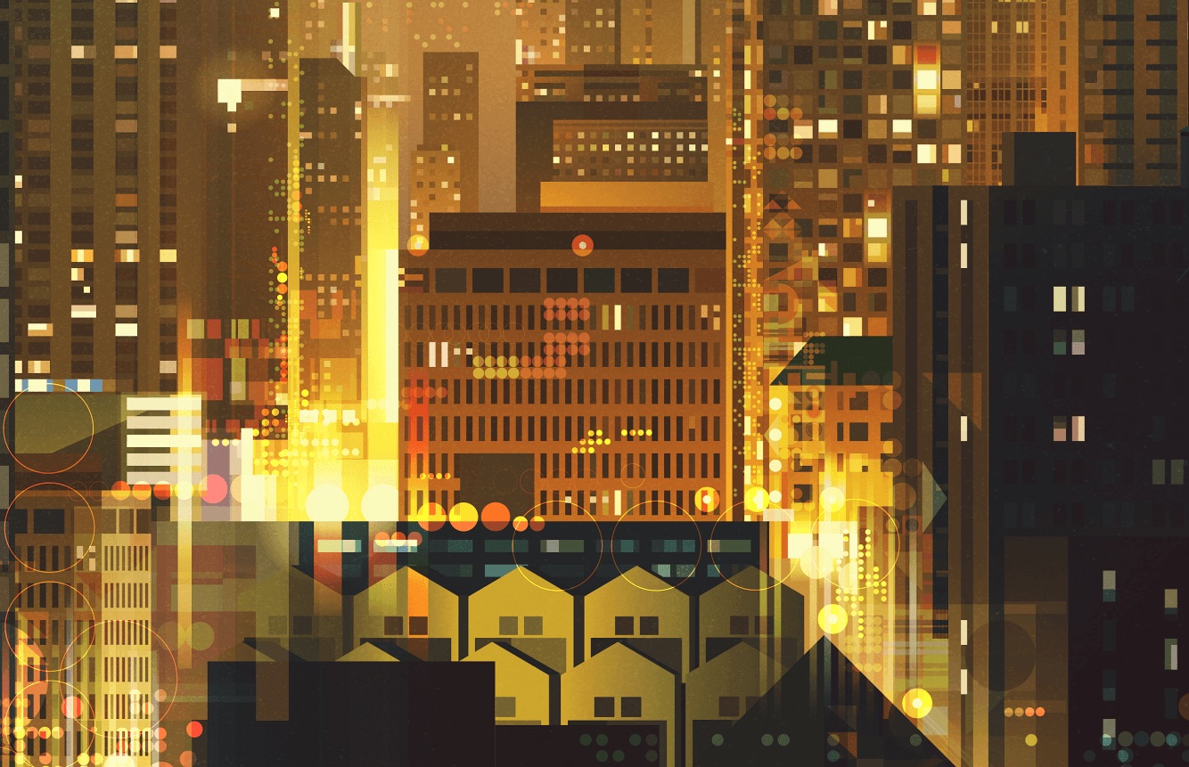 “Gotham” by James Gilleard on Behance.jpg